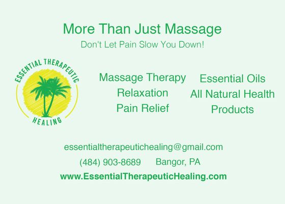 Essential Therapeutic Healing Massage Therapy