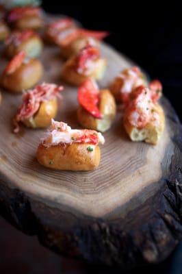 mini lobster rolls