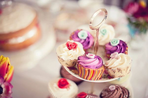 Two-tone Buttercream Cupcakes