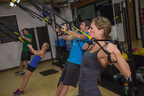 TRX Suspension training offered mornings, afternoons and evenings!