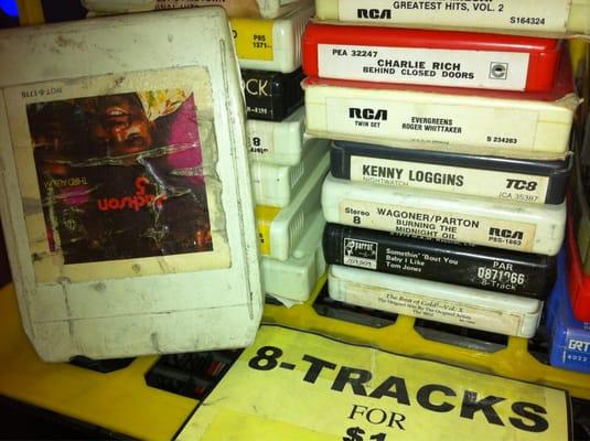 They even have 8-track tapes!?!