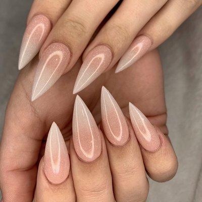 Acrylic ombré