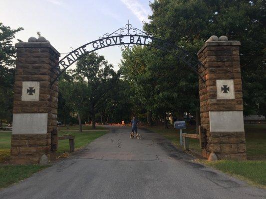 Beautiful Entrance to Park