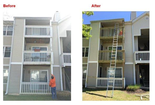 apartment balcony replacement