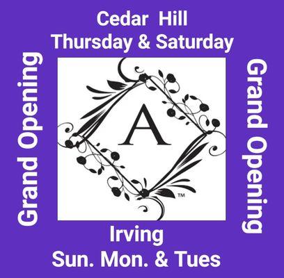 We have added two new locations. Come see us at our Cedar Hill location every Thursday & Saturday and our Irving location Sunday - Tuesday.