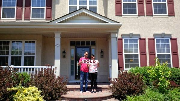 Congrats to Dhruti & Bhavesh on the purchase of their new Home in Bensalem!