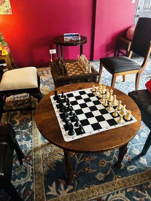 Chess in lobby