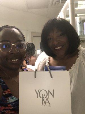 Ms. Delores & I. My skincare products by YonKa, exclusively sold by Ms. Deloris