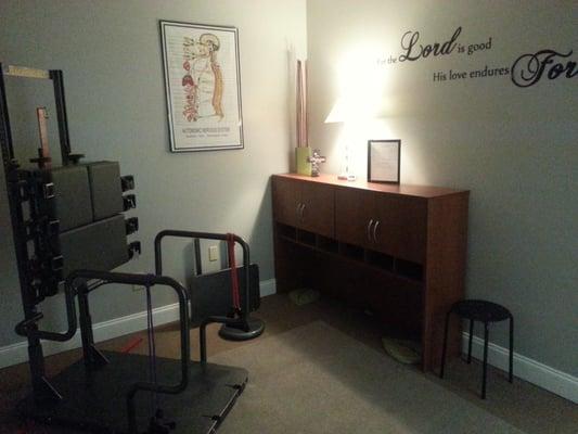 Our active treatment room.