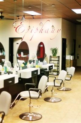 Inside the salon... where the Epiphany happens.