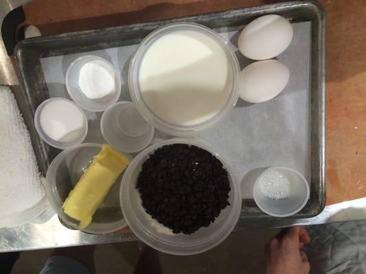 British-Style Currant Scones  Ingredients