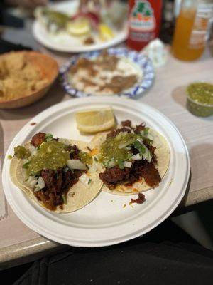 Tacos de carnitas