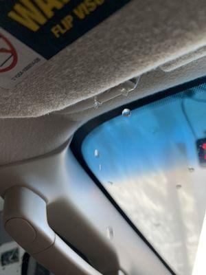 Leaky ass sunroof on 2002 FORD EXPEDITION