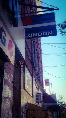 LONDON STORE Located at the intersection of North 8th and Bedford Ave.