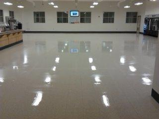 Floor job completed.