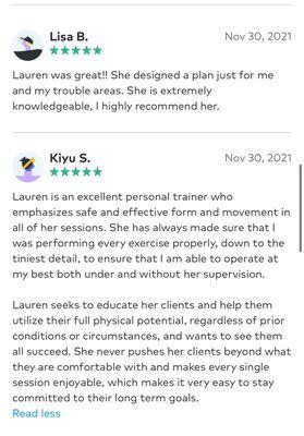 Client Reviews