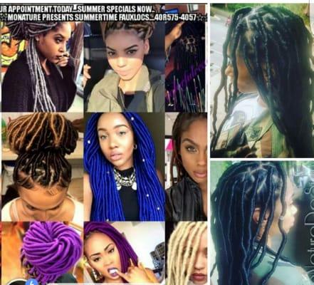 ¡#FAUX-L0CS!!!![fo-lox]
    M0NATURe does Faux Locs!!!!a Cute" Loc Look" without it permanently  locking!!! In Any Color or Texture!!!