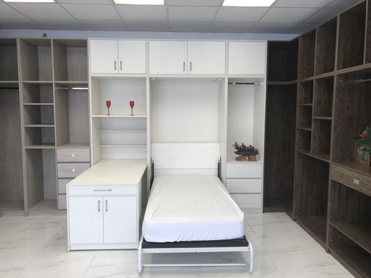 Custom Murphy bed, good , it could save a lot space for my children room