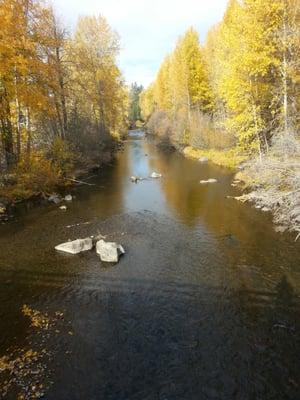 North fork feather river, looking north.