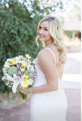 Bridal hair