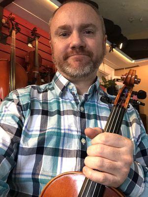 Eben Mann, violin instructor