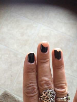 1 day after gel manicure?!