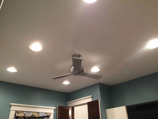 Angie's List deal and ceiling fan installation