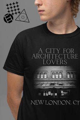 New London Architecture Lovers T-shirt Design