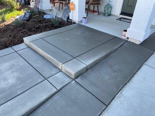 CUSTOM WALKWAYS, SLABS, etc...