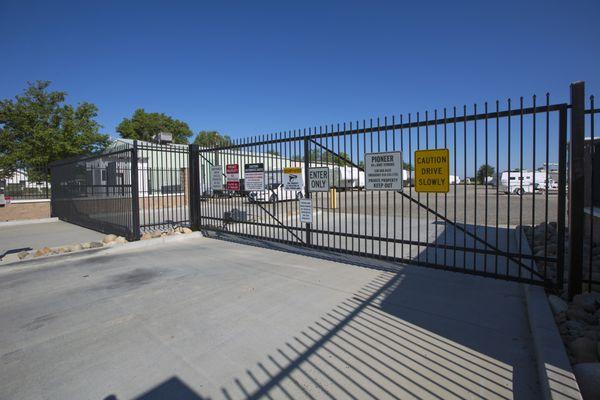 Secure gated RV and Vehicle parking