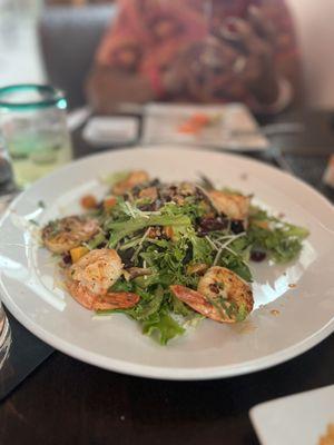 Garlic Shrimp & Grain Salad