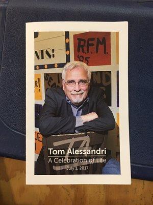 One of Bellarmine's best. Rest In Peace, Mr. Alessandri.