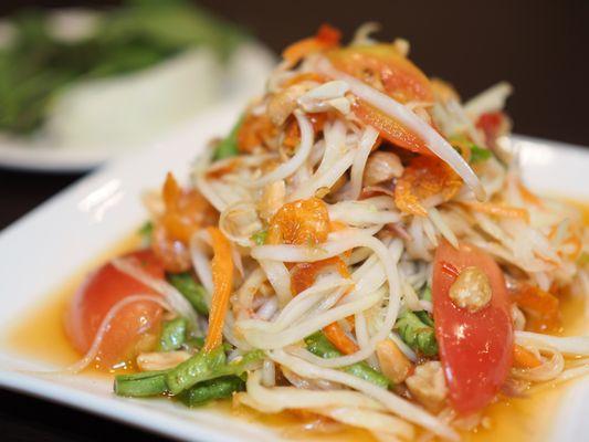 Papaya salad (SomTum)