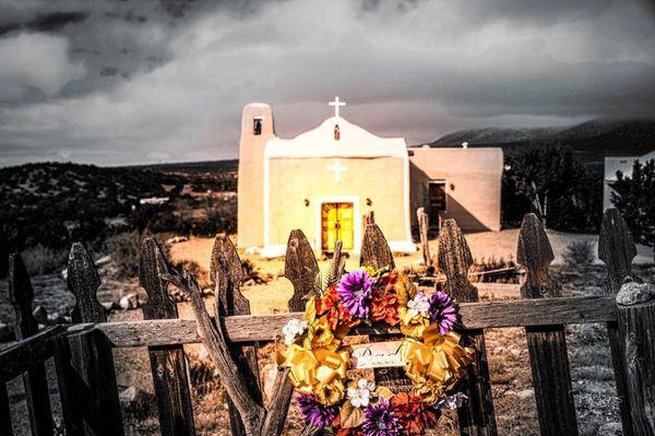 San Francisco de Assis Church Golden, New Mexico