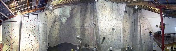 The main climbing room.