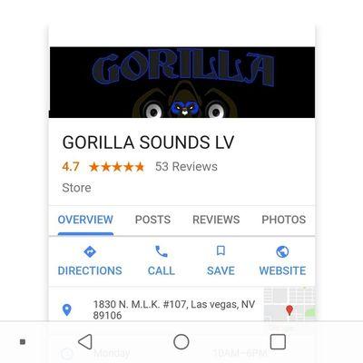 Gorilla Sound LV