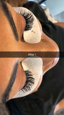 Eyelash extensions