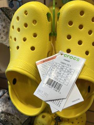 $50 for CROCS!!! Oh hell no. I do not see the appeal. My daughter wanted some and I'm like, "NOPE!"