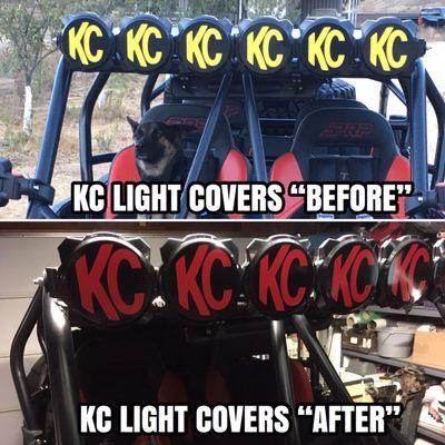 Bob made perfect decals for my KC light covers