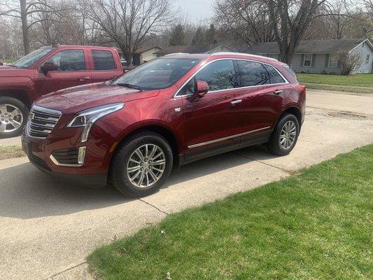 Cadillac XT5 purchased from Stykemain