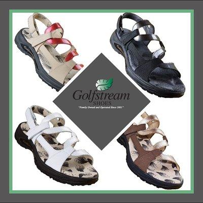 Golf Sandals with removeable softspikes