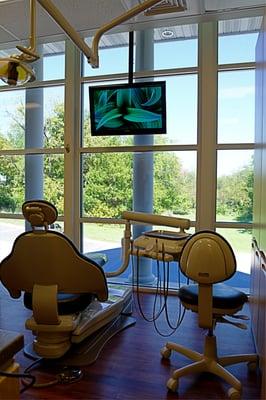 This is 1 of 3 rooms where you will see the Hygienist for your check ups.