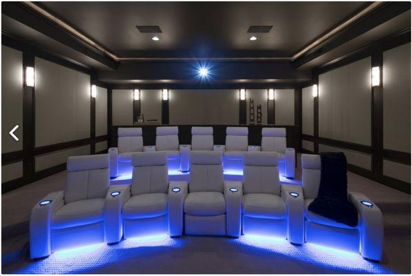 Home theater design and installation