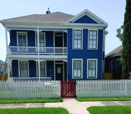 Exterior Restoration in Galveston