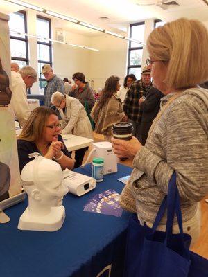 Brandi at the Senior Expo