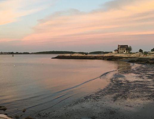 Cohasset beach at sunset. Life in South Shore, MA!