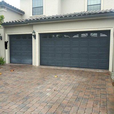 Garage doors-before