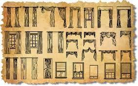 All shapes & sizes.  We dress windows beautifully!