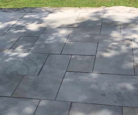 Bluestone patio