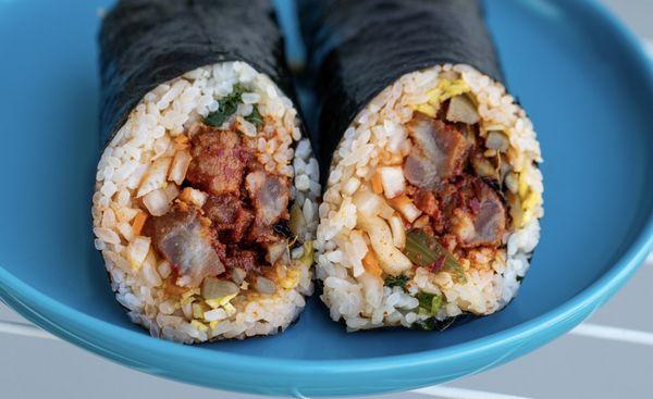 Spicy Pork Kimbap. OK.